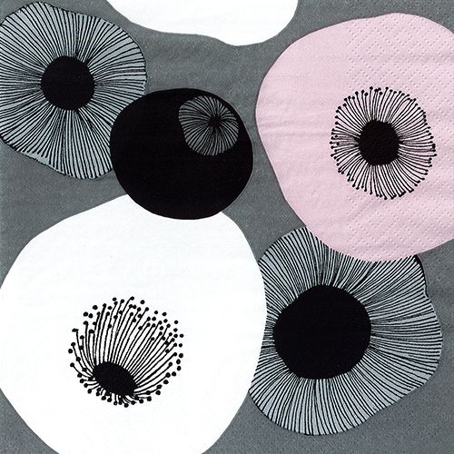 Servetti 25cm Pentik Pastelli harmaa