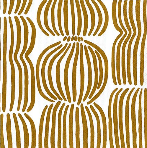 Servetti 25cm Pentik Vilja ruskea