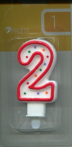 Numerokynttilä 2 KSM