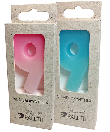 Numerokynttilä 9