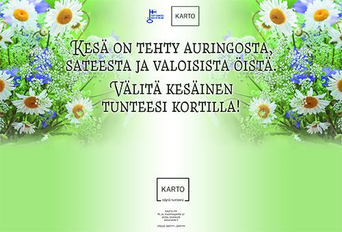 Opaste 55-39cm Kesä suomi-ruotsi