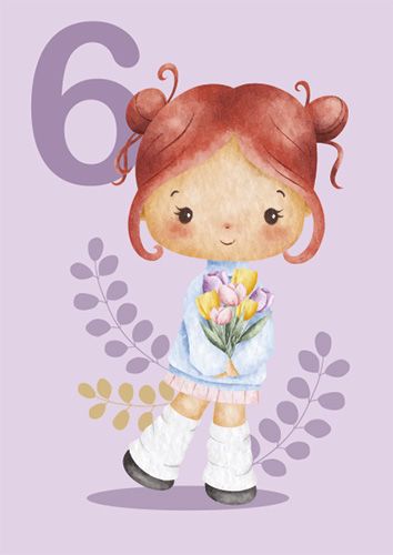 Postikortti onnittelu 6v