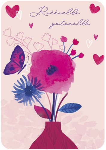 Ystävänpäiväkortti Hallmark