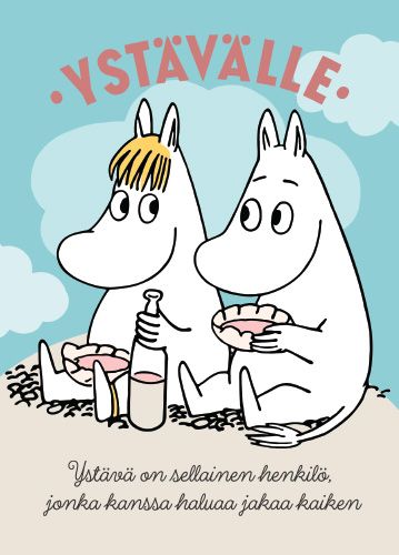 Ystävänpäiväkortti Muumi