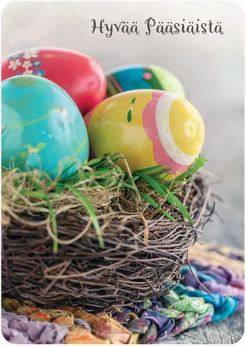 Pääsiäiskortti Anna-Mari West
