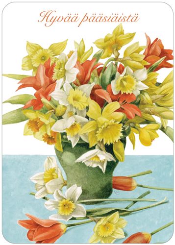 Pääsiäiskortti Marjolein Bastin