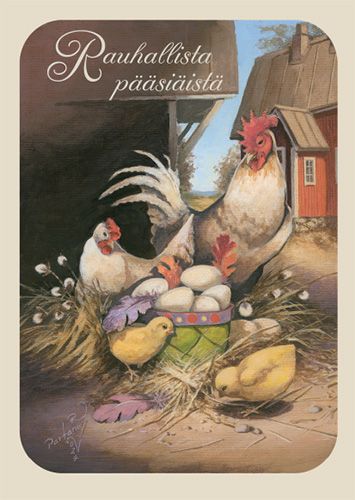 Pääsiäiskortti Raimo Partanen