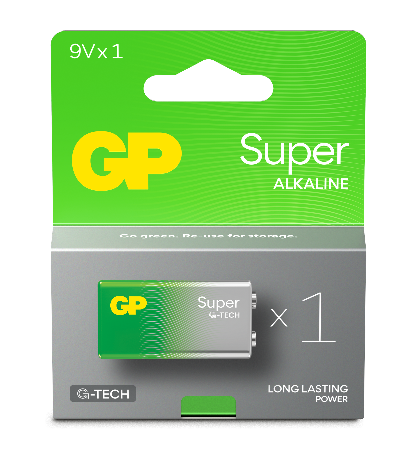 GP Super Alkaliparisto 9V 1604 1kpl