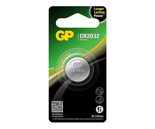 GP Lithium nappiparisto CR2032 1kpl