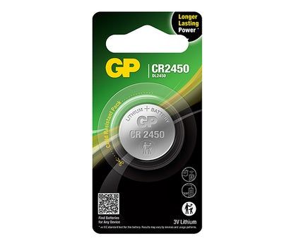 GP Lithium nappiparisto CR2450 1kpl