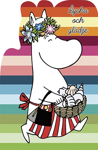 Postikortti Muumi ruotsinkielinen