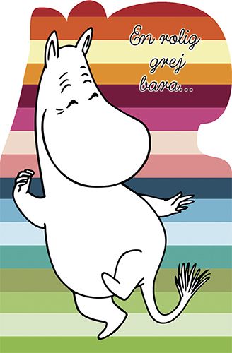 Postikortti Muumi ruotsinkielinen