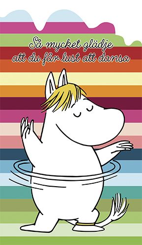 2-osainen Muumikortti ruotsinkielinen