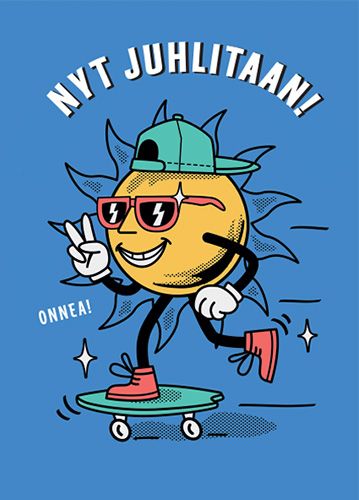 Postikortti onnittelu nuoriso