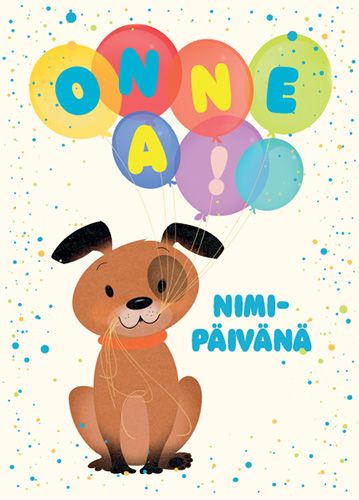 Postikortti nimipäivä lapset Hallmark