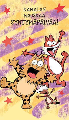 2-osainen kortti Kamala luonto