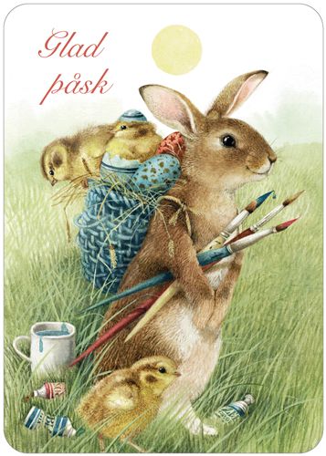 Pääsiäiskortti Marjolein Bastin