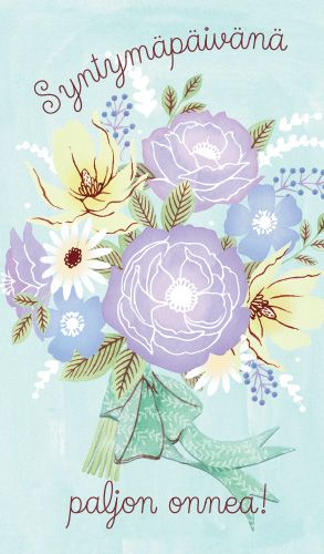 2-osainen syntymäpäiväkortti Hallmark