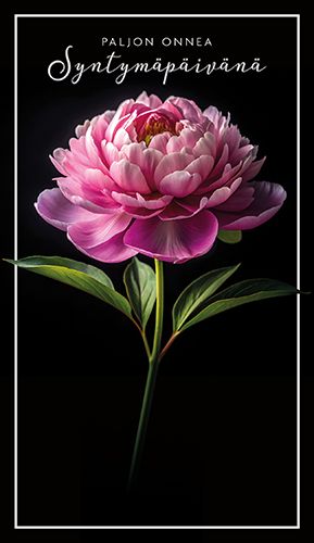 2-osainen syntymäpäiväkortti