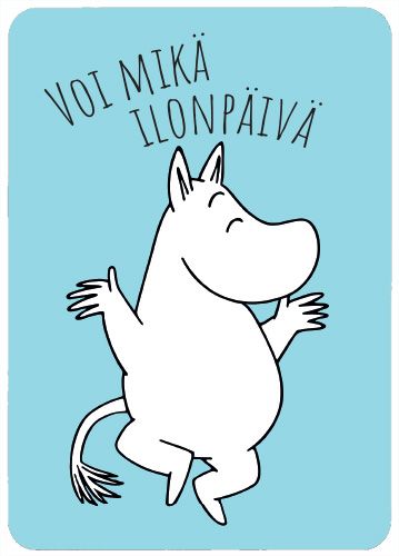 Postikortti Muumi