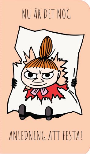 2-osainen Muumikortti ruotsinkielinen