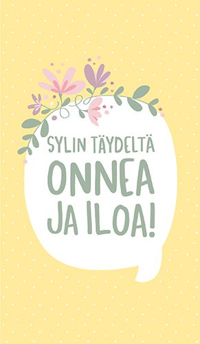 2-osainen kortti NinniMoi