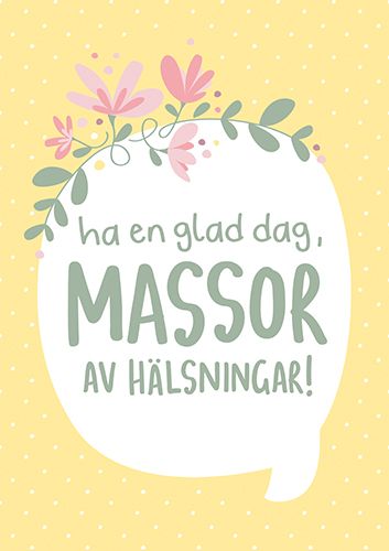 Postikortti ruotsinkielinen NinniMoi