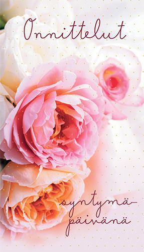 2-osainen syntymäpäiväkortti Hallmark