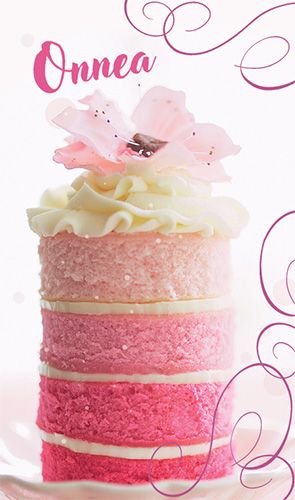 2-osainen onnittelukortti Hallmark