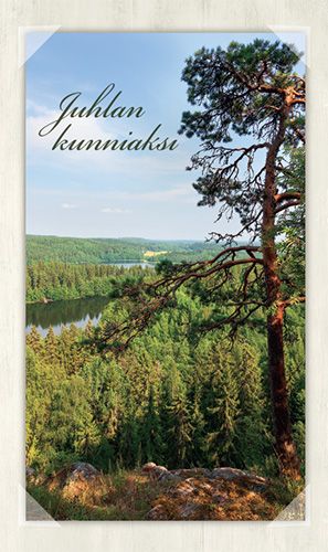 2-osainen onnittelukortti Jorma Jämsén