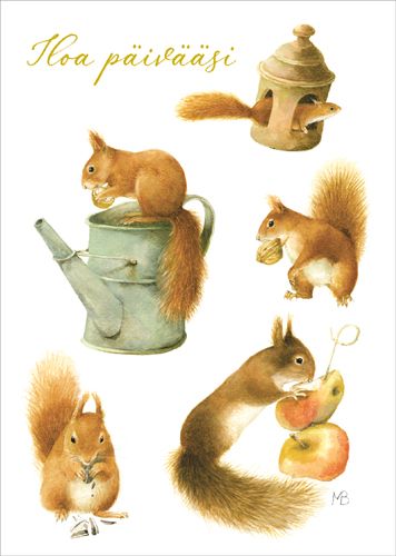 Postikortti Marjolein Bastin