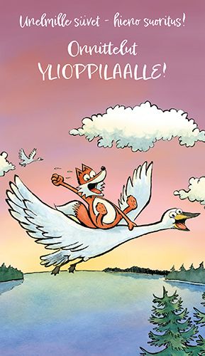 2-osainen ylioppilaskortti KamalaLuonto