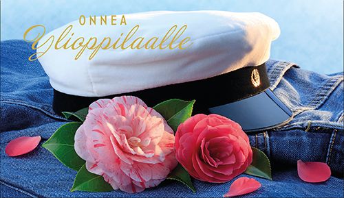 2-osainen ylioppilaskortti setelitasku