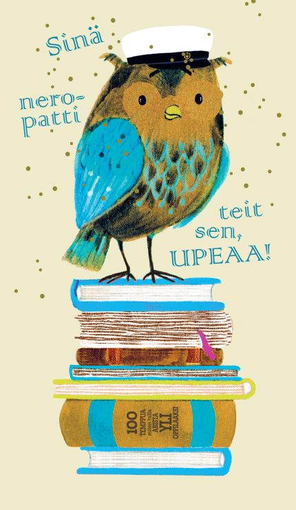 2-osainen ylioppilaskortti Hallmark