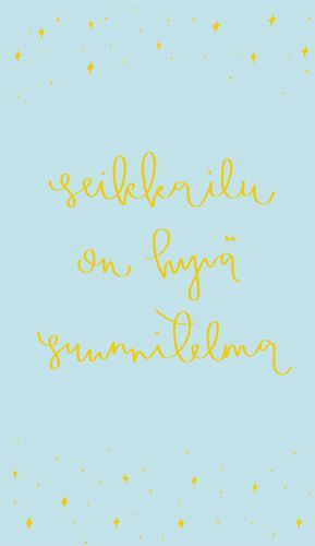 2-osainen valmistumiskortti Helle Visuals