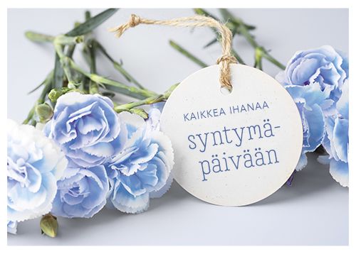 Postikortti syntymäpäivä