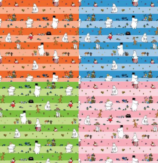 Lahjapaperilajitelma Muumi