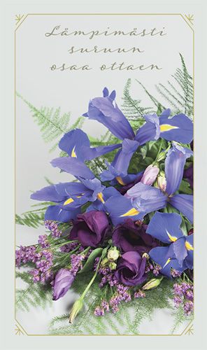 2-osainen osanottokortti Jorma Jämśen