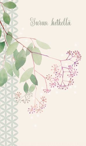 2-osainen osanottokortti Hallmark