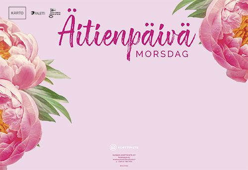 Opaste 55-39cm Äitienpäivä Morsdag