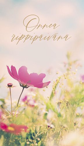 2-osainen rippikortti Hallmark