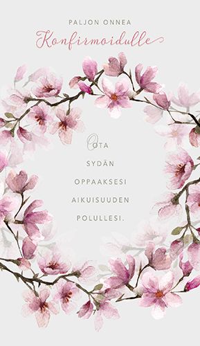 2-osainen rippikortti Elisa Parto