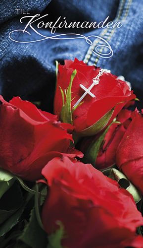 2-osainen rippikortti ruotsinkielinen