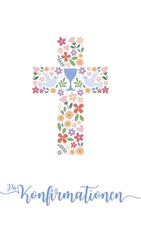 2-osainen rippikortti ruotsinkielinen