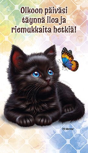 2-osainen lasten onnittelukortti