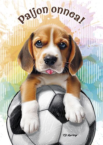 Postikortti lasten onnittelu