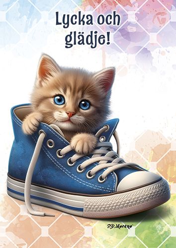 Postikortti lasten onnittelu ruotsinkielinen