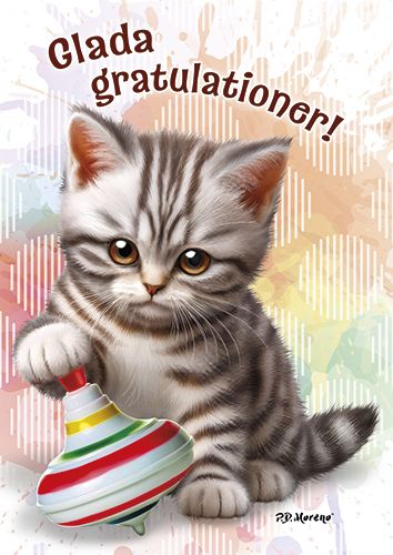 Postikortti lasten onnittelu ruotsinkielinen