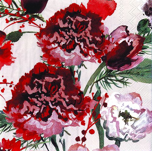 Servetti 25cm Pentik Kimara punainen