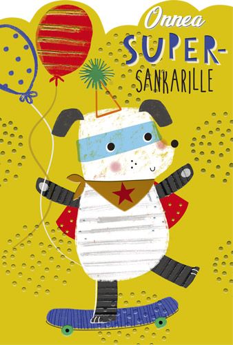 2-osainen lastenkortti